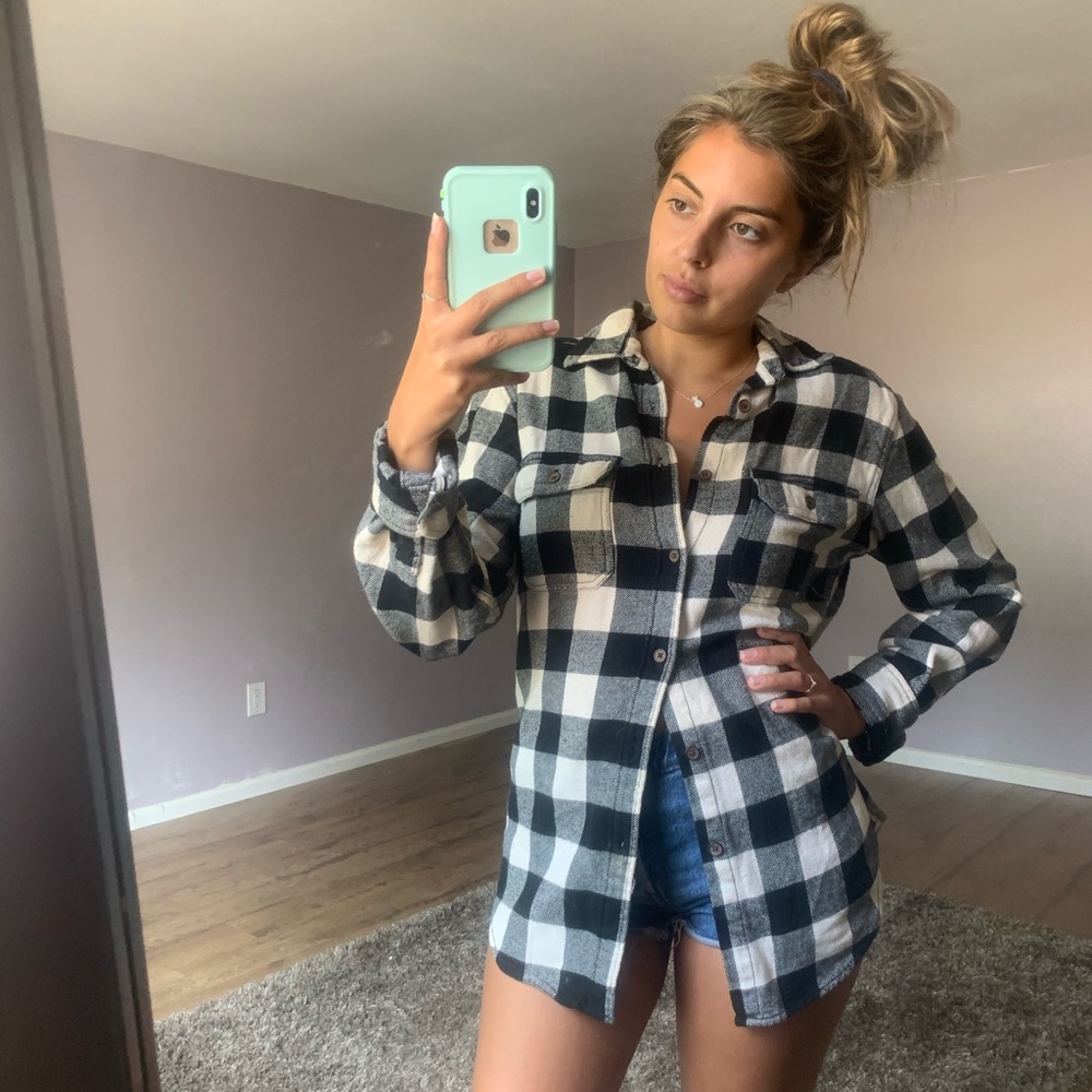 Flannel top (S)